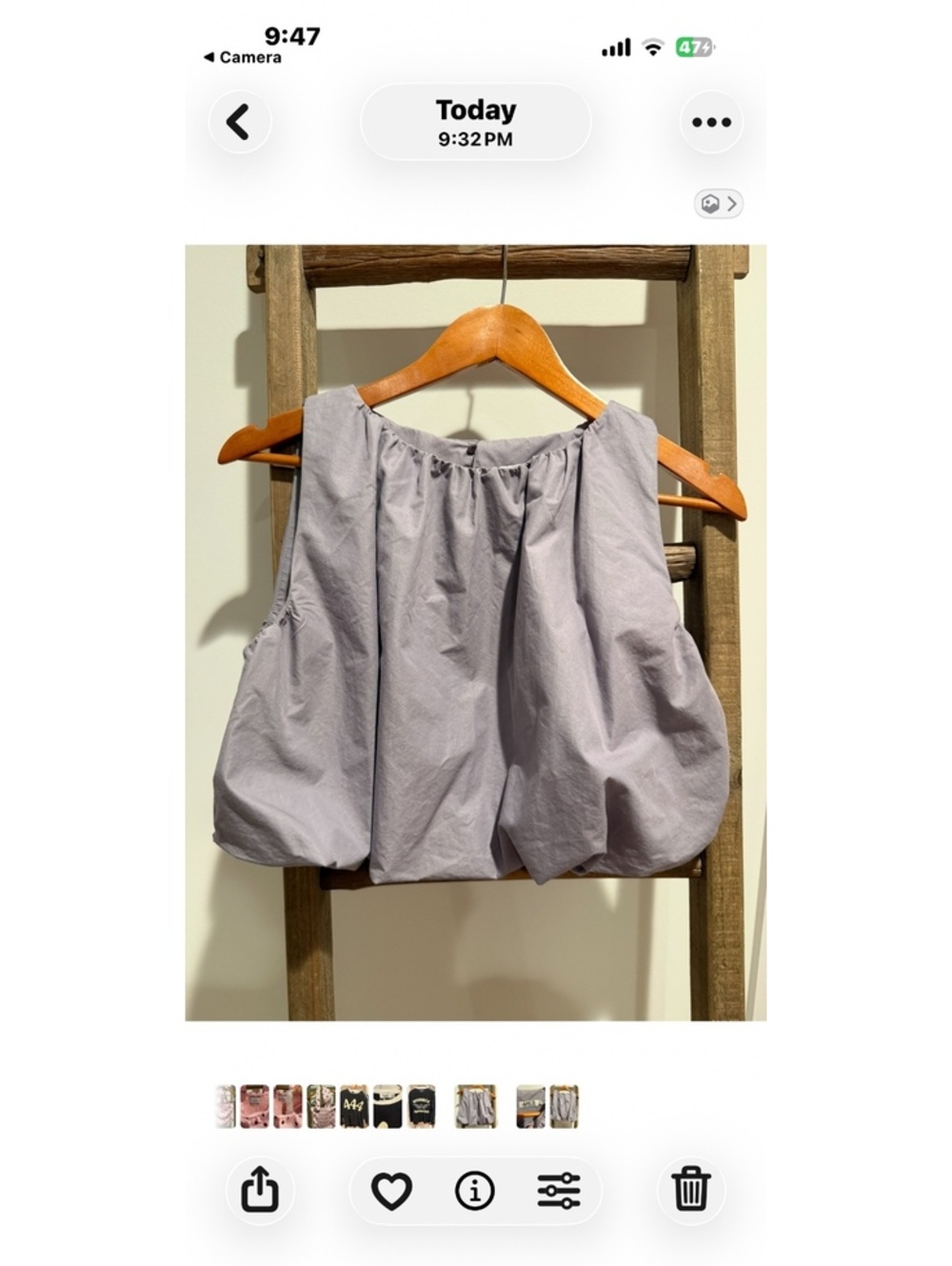 AMUR Ravina bubble top - Picture 4 of 5